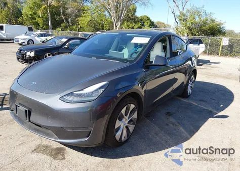 2020 Tesla Model Y Long Range Dual Motor All-Wheel Drive из США, поврежденный, VIN 5YJYGDEE2LF014546